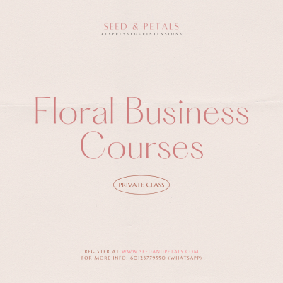 1:1 Private Floral Business Courses